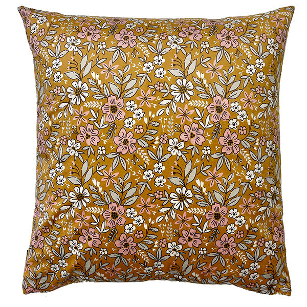 Cushion Cover Velvet Spruce yellow 50x50 LA182 Textiles Vanilla Fly 