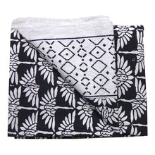 Load image into Gallery viewer, Flying Birds Black/white Throw Textiles Doing Goods 
