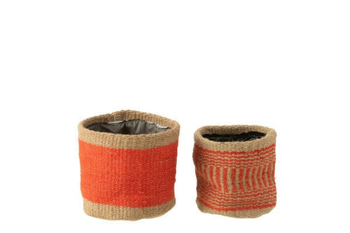 Basket Orange/natural S Homeware Jolipa 
