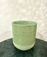 Load image into Gallery viewer, Ceramic pot Candy light green Ø10,5/9,5 H11,5cm
