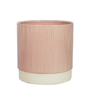 Ceramic pot Flavio rosa D10/9 H10cm Pots & Co AP 