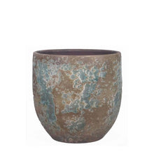 Load image into Gallery viewer, Ceramic Pot &quot;Luuk&quot; Green Ø17/15 H16cm Pots &amp; Co Floran 
