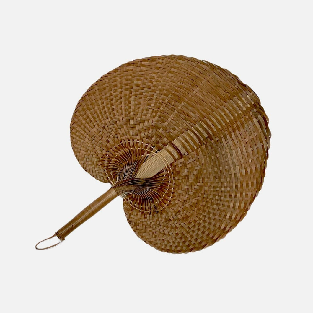 Natural Fan Brown 31cm Homeware Uma Cantik 