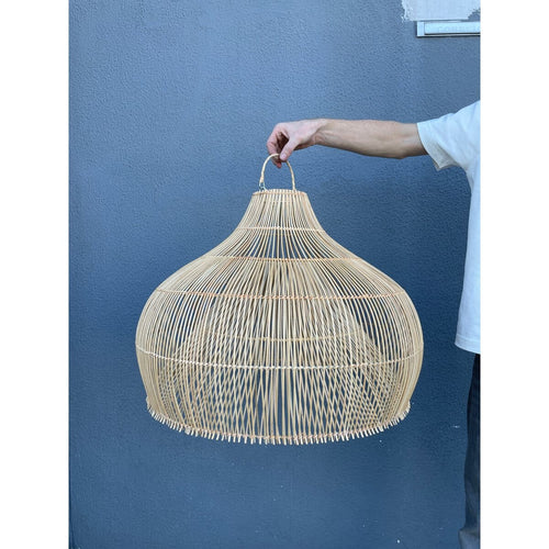 Natural rattan lamp Lobster D43cm H32cm Homeware Uma Cantik 