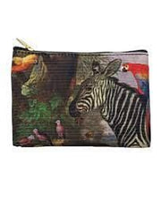 Lade das Bild in den Galerie-Viewer, Purse &quot;Zebra and co&quot; Voglio Bene 14x10cm Textiles Voglio Bene 
