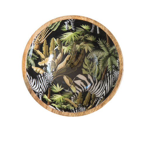 Bowl Zebra in jungle 25cm Kitchen & Dining byRoom Scandinavian Living 