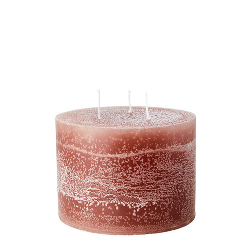 Candle COTÉ NORD 3-wick Sand Ø15 x H11 cm Homeware Affari 