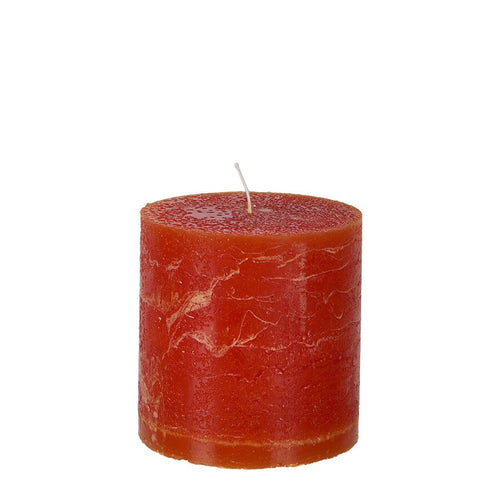 Candle COTÉ NORD Dark Orange Ø10 x H10 cm Homeware Affari 