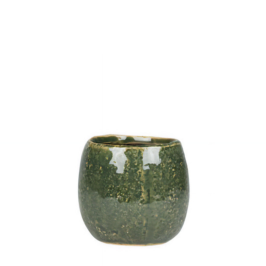 Ceramic minipot Mischa forest Ø9 H8cm Pots & Planters Ter Steege 