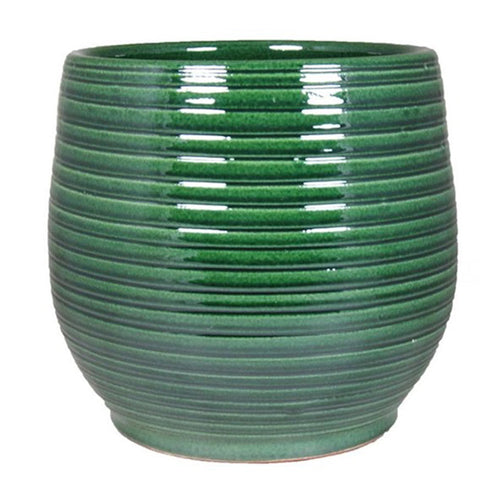 Ceramic Pot Ilse Green Ø36 H33cm Pots & Co Floran 
