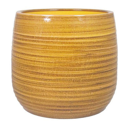 Ceramic Pot Ilse Ocker Ø36 H33cm Pots & Co Floran 