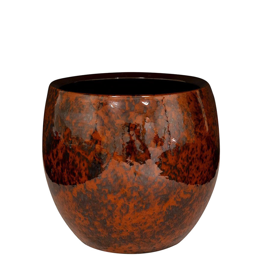 Ceramic pot Kae cayenne Ø23 H20cm Pots & Co Ter Steege 