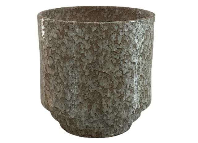 Ceramic pot Minor sandy brown Ø22/19,5 H22 Pots & Co Ceramics Limburg 