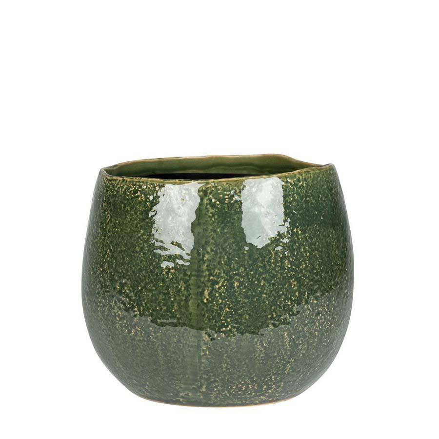 Ceramic pot Mischa forest Ø22 H18cm Pots & Planters Ter Steege 