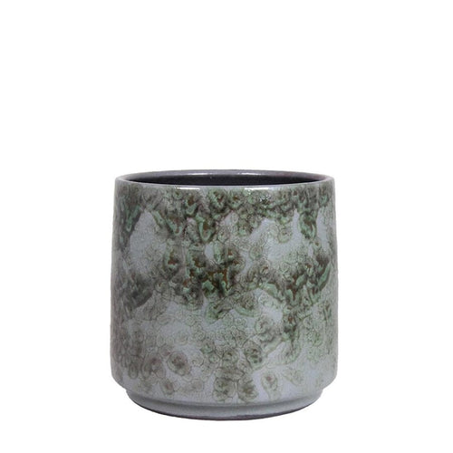 Ceramic Pot Roxy Green Ø15/11 H13cm Pots & Co Floran 