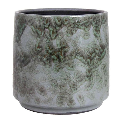 Ceramic Pot Roxy Green Ø33/27 H32cm Pots & Co Floran 