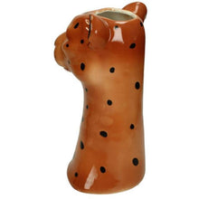 Lade das Bild in den Galerie-Viewer, Ceramic Vase Leopard 15 x 17.50 x 29.50cm Pots &amp; Co Kersten 
