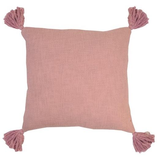 Cushion cotton slub Ash Rose 45x45cm Textiles GoRound Interiors 