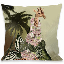 Load image into Gallery viewer, Cushion cover &quot;Cameleopardali&quot; 50x50cm Throw Pillows La Ligne 29 
