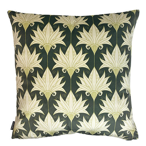 Cushion Cover Velvet Green royal 50x50 LA109 Textiles Vanilla Fly 