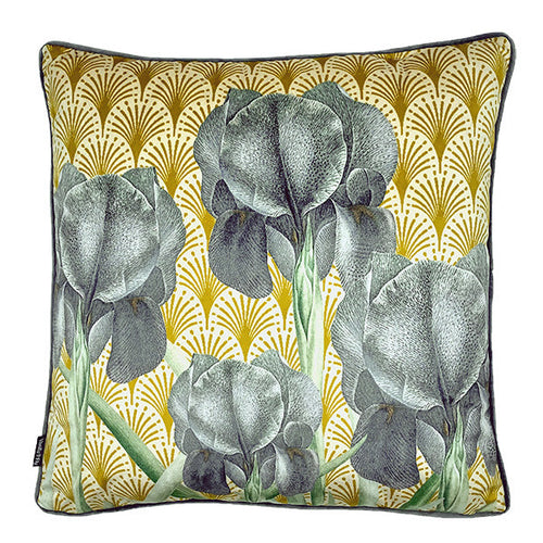 Cushion Cover Velvet Lilies 50x50 LA104 Textiles Vanilla Fly 