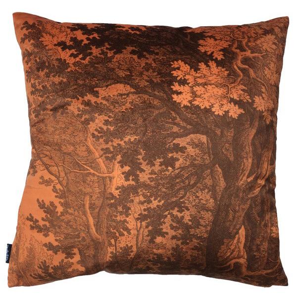 Cushion Cover Velvet Orange Woods 50x50 LA59 Textiles Vanilla Fly 