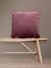 Load image into Gallery viewer, Cushion Cover Velvet Rhubarb 50x50 LA85 Textiles Vanilla Fly 
