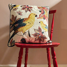 Load image into Gallery viewer, Cushion Cover Velvet Yellow bird 50x50 LA126 Textiles Vanilla Fly 
