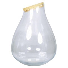 Deco Glass Drop with cork Ø16/34 H43 cm Pots & Co Floran 