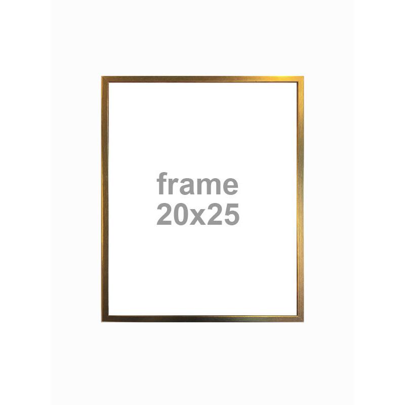 Frame 20 x 25cm Verona Gold Homeware Vanilla Fly 