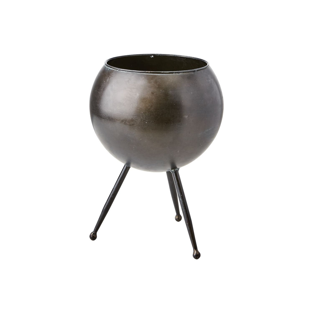 GLOBETROTTER Metal pot on stand Pots & Co Affari 