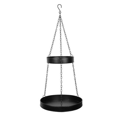 Hanging 2 Tier Tray Black Pots & Co Strömshaga 