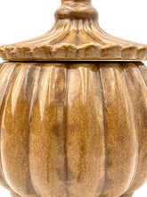 Load image into Gallery viewer, Jar with lid Ocher Small Ø14.5 H18cm Homeware Vanilla Fly 

