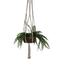 Load image into Gallery viewer, Macrame plant hanger 120cm Natur Pots &amp; Co RawMaterials Amsterdam 
