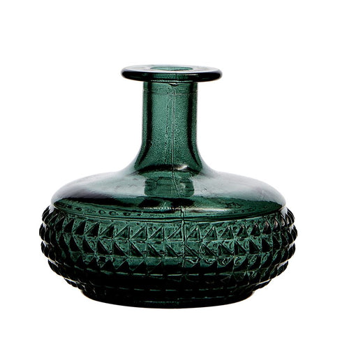 MASALA Vase Dark green Ø12 x H12 cm Pots & Co Affari 