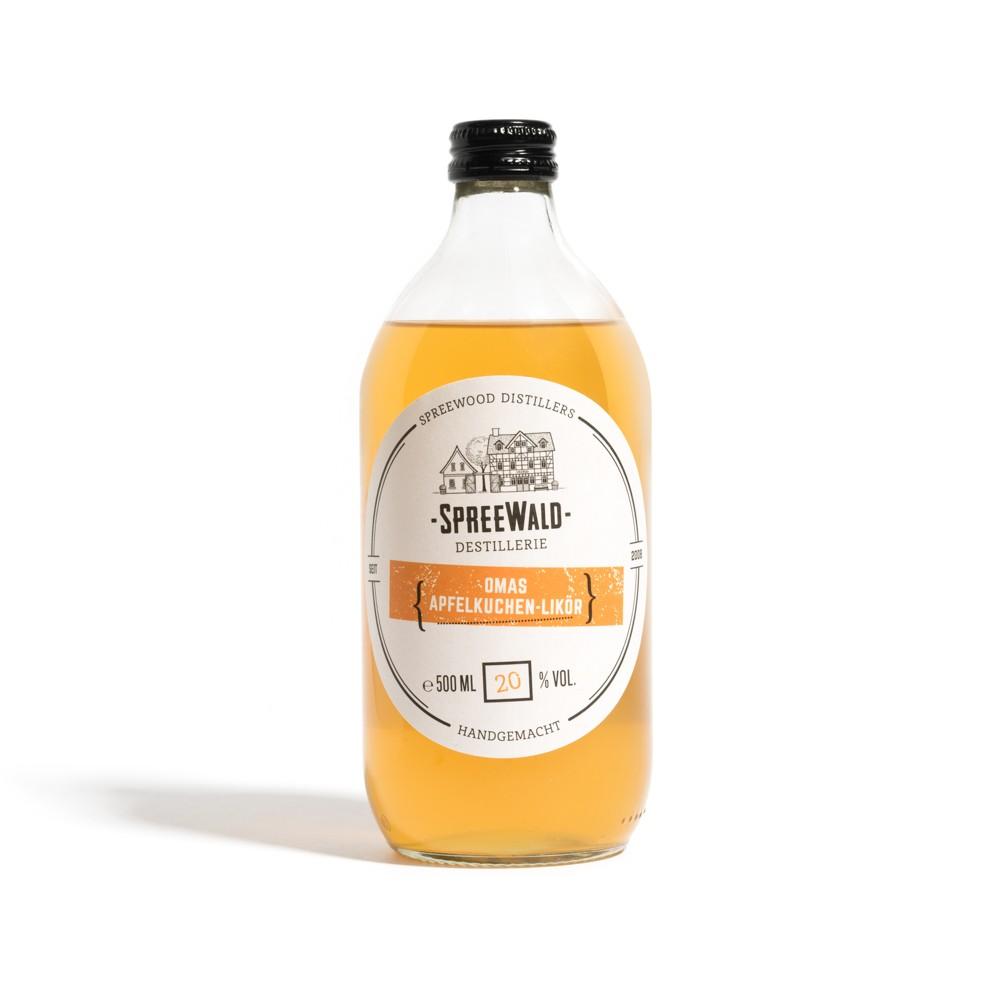 Omas Apfelkuchen Likör, 20%Vol, 500ml Alcohol Spreewood Distillers 