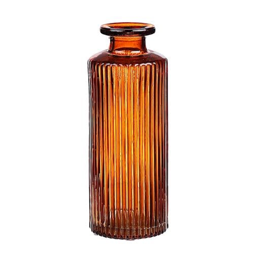 Vase Caro16, glass, amber Ø5,5cm H12,5 Vases Duif 